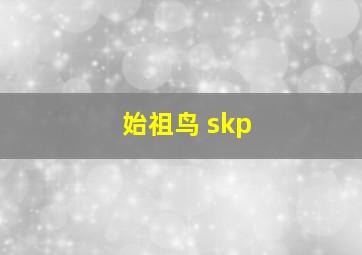 始祖鸟 skp